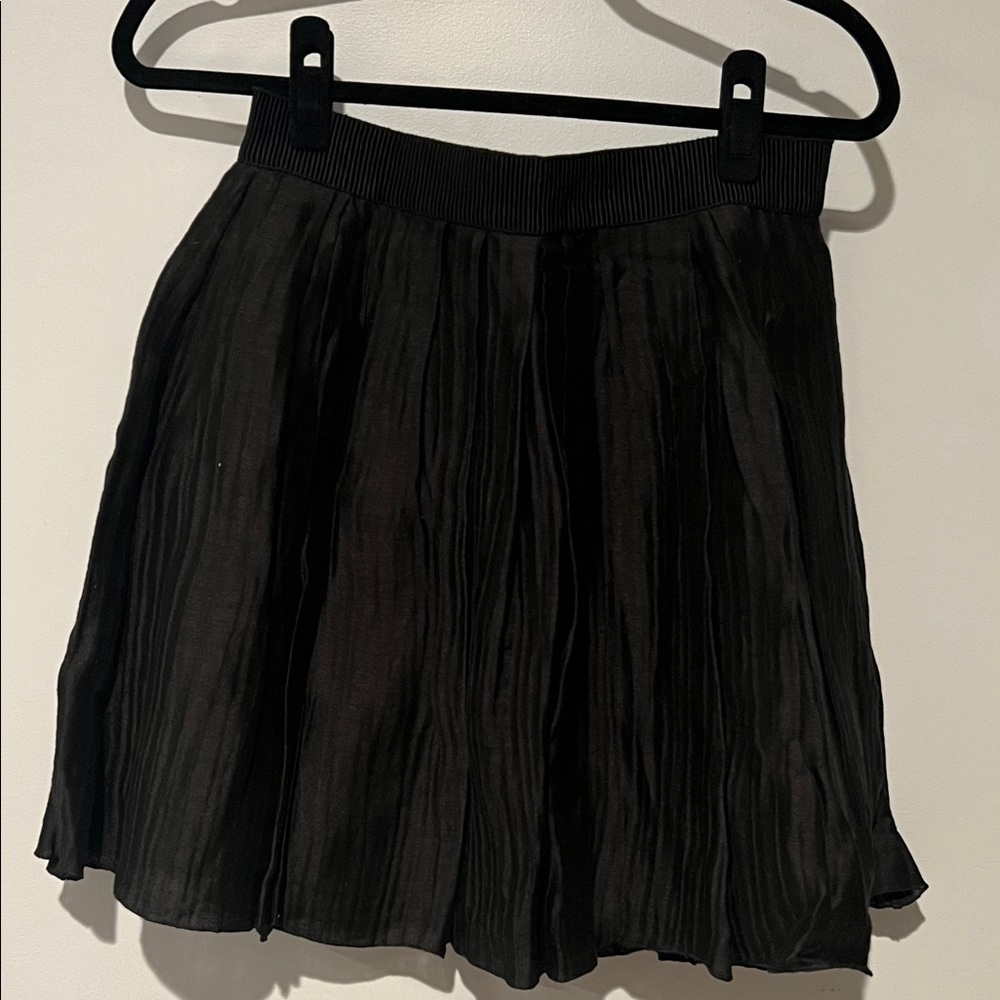 Proenza Schouler Black Pleated Skirt